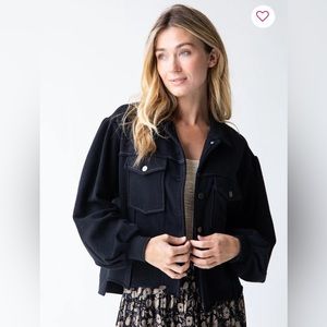 NWT Natural Life Black Jacket